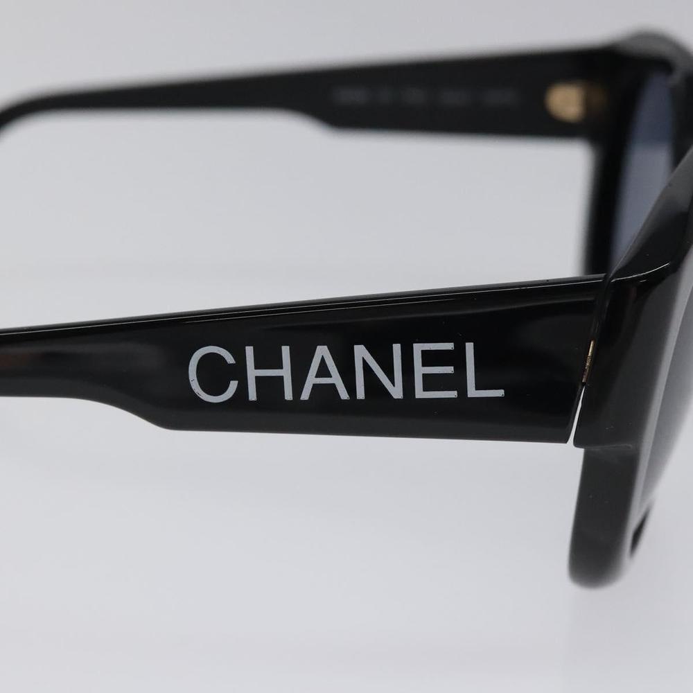 CHANEL Sunglasses plastic Black CC Auth bs25916 - Picture 8 of 11